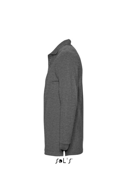 Sol's Winter II - Muška polo majica - Charcoal Melanž / S