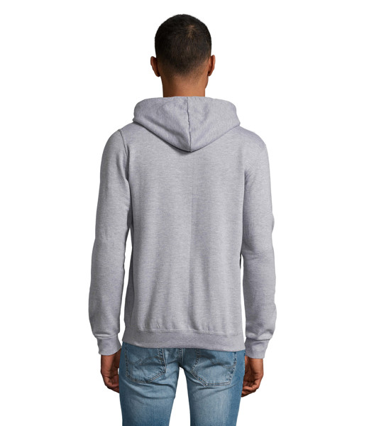 STONE UNI HOODIE 260g - Grey Melange 2XS