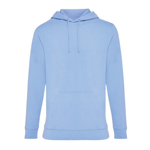 Iqoniq Jasper recycled cotton hoodie - Sky Blue / XL
