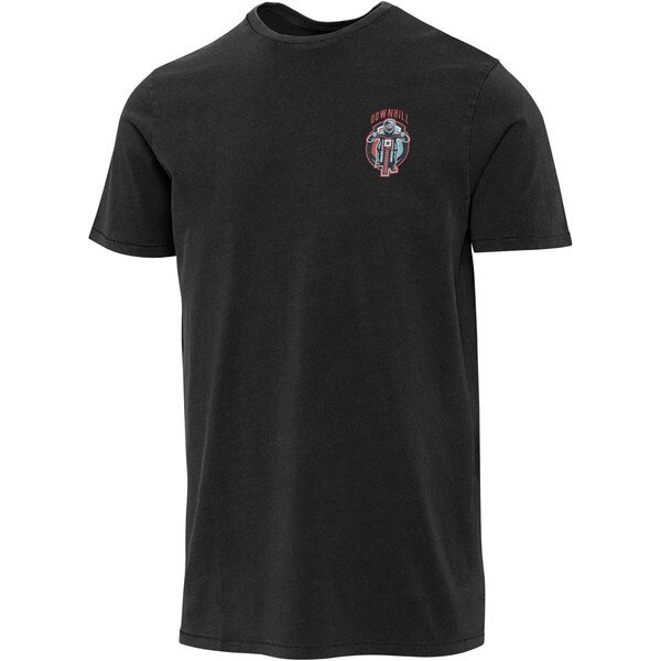 Nanaimo 160 g/m2 gewassen heren T-shirt met korte mouwen - Zwart / M