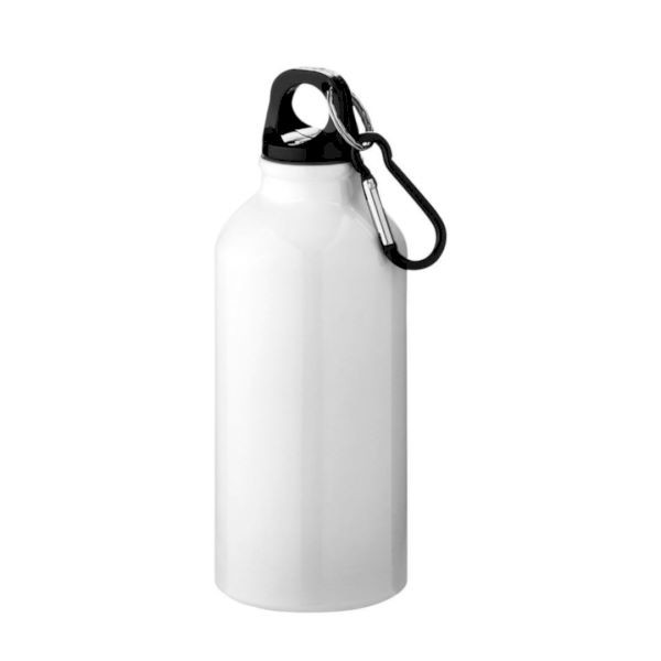 ALU SUBLI 400 ml sports bottle - White