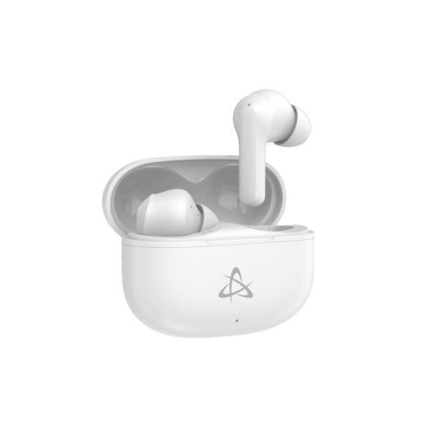 SBOX wireless headphones with charging box, Bluetooth 5.3 - WHITE