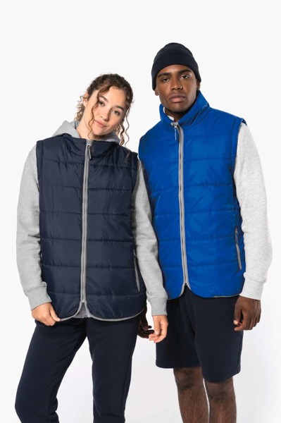 Quilted Bodywarmer - Light Royal Blue / S