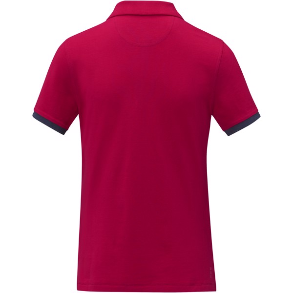 Polo Morgan à manches courtes deux tons femme - Rouge / S