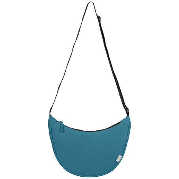 Lucca rPET Nylon Adjustable Shoulder Bag - 4.5L - Teal / Heat transfer