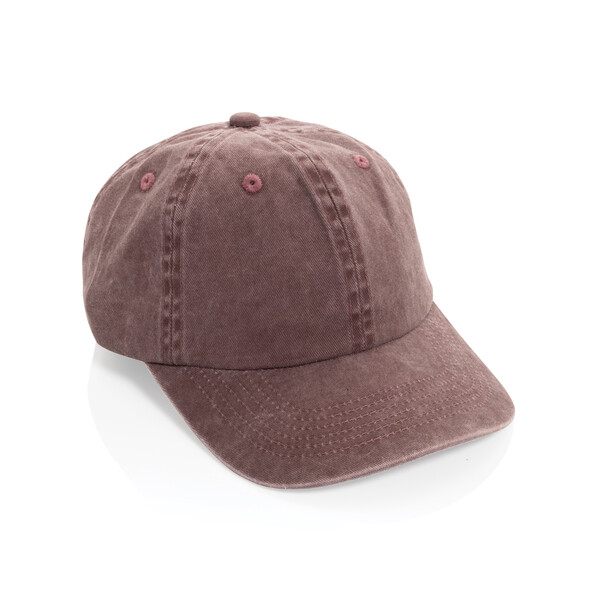 BEAU AWARE™ 6-panelová šiltovka z 270 gsm bavlneného twillu - Maroon