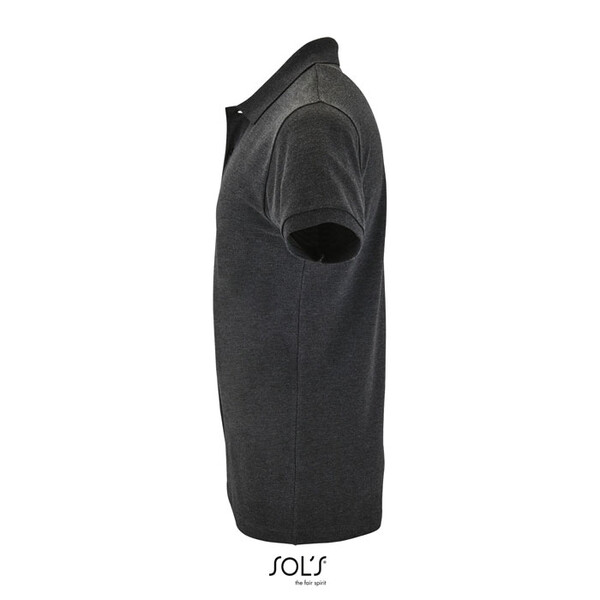 PERFECT MEN Polo homen 180g - Antracite MatizadoM