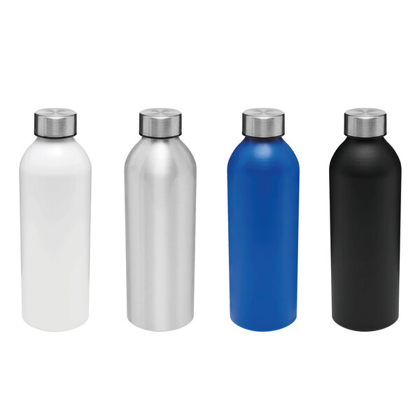 Aluminium Drinking Bottle Jumbo Transit - Silver
