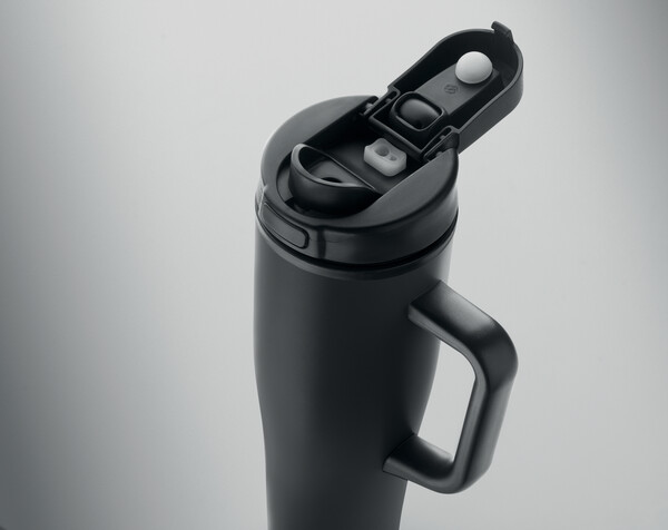 Double wall tumbler 900ml Atlanta - Black