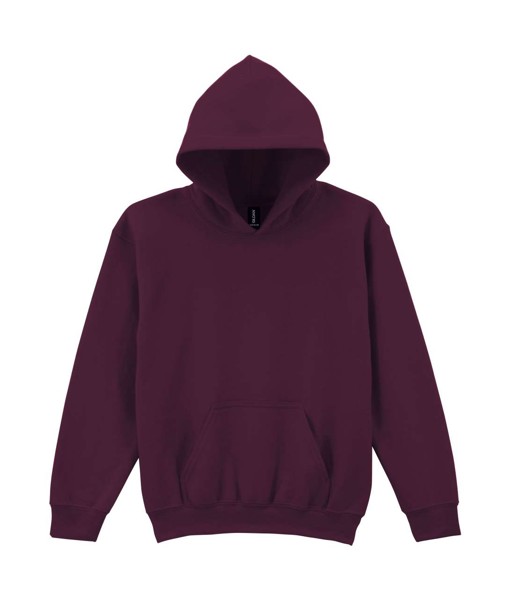 Heavy Blend™ Youth Hooded Sweatshirt - Maroon / S