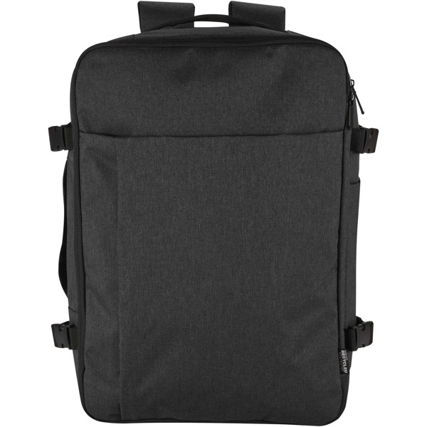 Libra 17" GRS gerecycleerde handbagagerugzak 25L - Gemêleerd houtskool