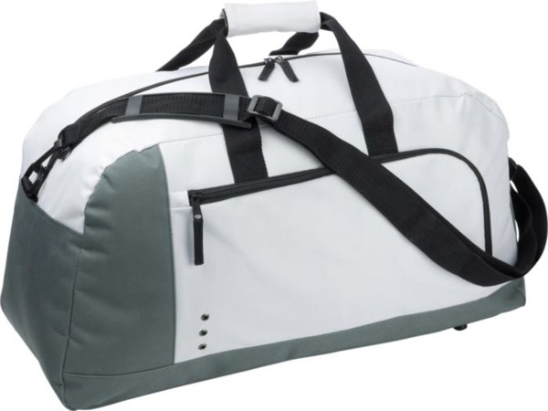 Sac de sport en polyester Antoinette - White