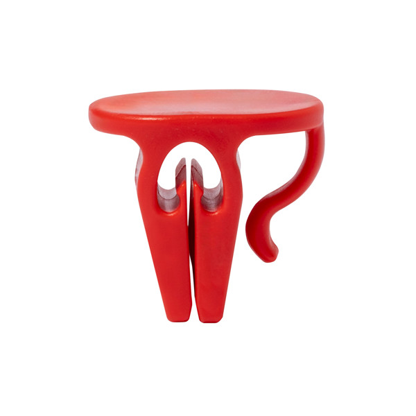 Pinza Portavasos Tusca - Rojo