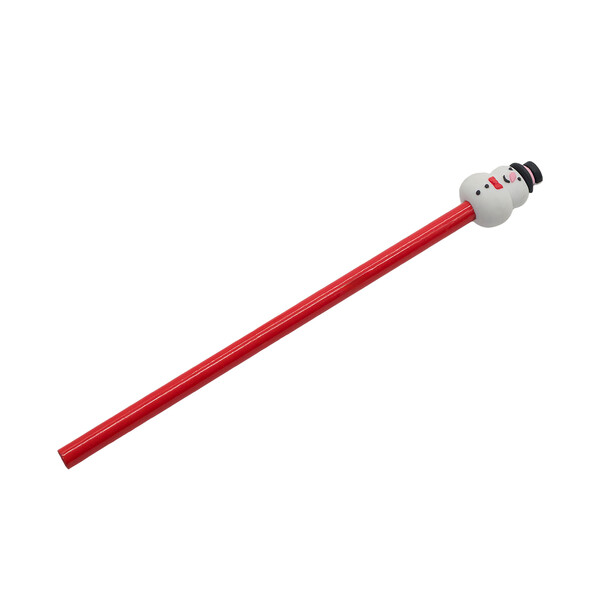 Snowman pencil