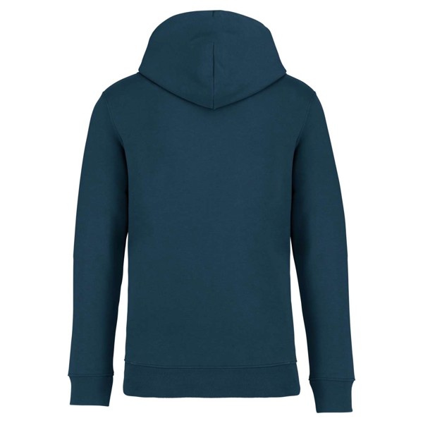 Eco-Friendly Unisex Hooded Sweatshirt - Peacock Blue / 2XL
