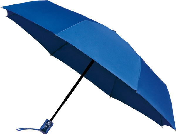 MINIMAX - Parapluie pliant - Ouverture et fermeture automatique - Impermable au vent -  100 cm - Bleu cobalt