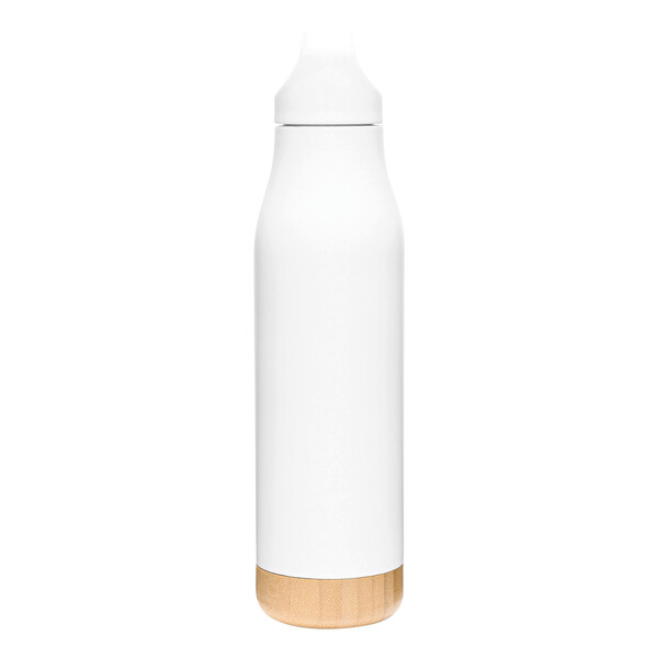 Insulated Drinking Bottle Bamboo Legend - White
