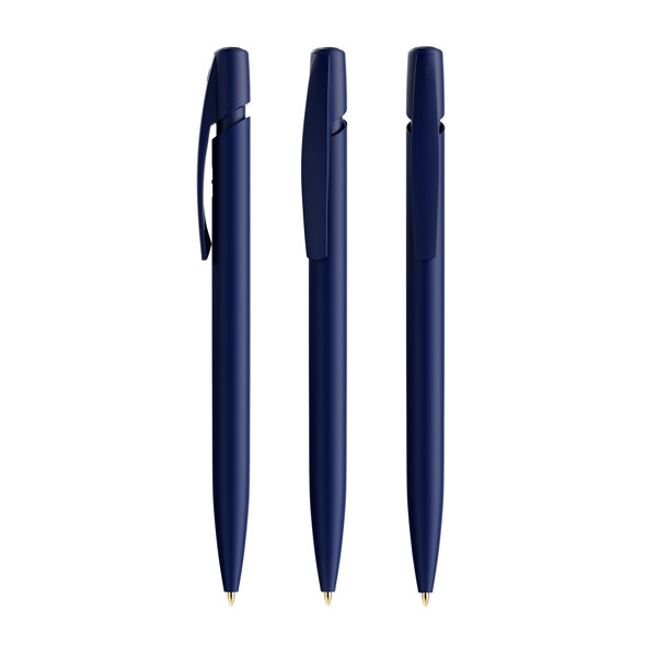 Stylo-bille BIC® Media Clic - Bleu Marine