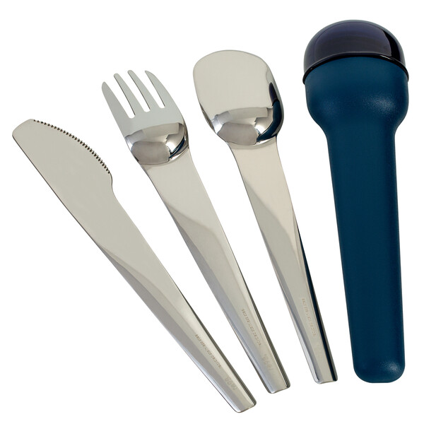 Set de couverts CUTLA - bleu foncé