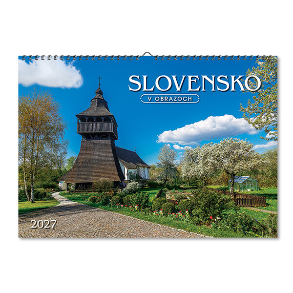Nástenný kalendár Slovensko v obrazoch 2027