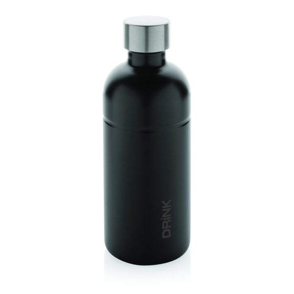 Soda Trinkflasche aus RCS-zertifiziertem Stainless-Steel - Schwarz