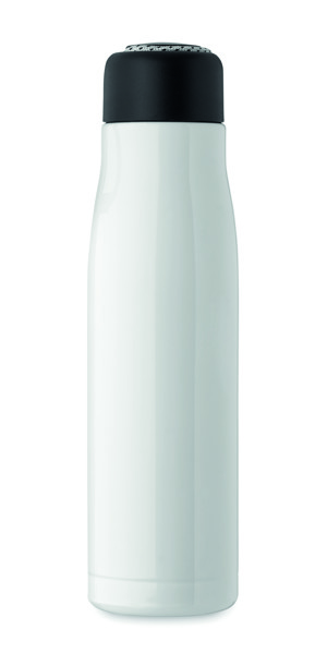 Garrafa de parede dupla 500 ml Cordle - Branco