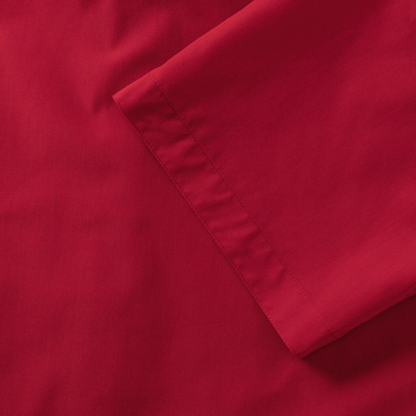 Tailored Poplin Shirt - Classic Red / 2XL