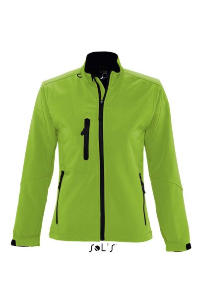 Sol's Roxy - Women's Softshell Zipped Jacket - Green Absinthe / 2XL