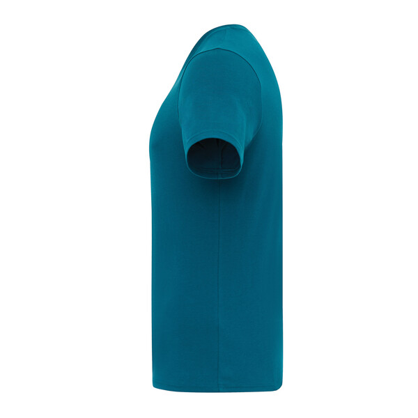 Tričko IQONIQ Brett z recykl. bavlny - Dark Teal / XS