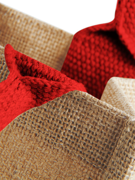 Jute Mini Gift Bag - Graphite Grey / Graphite Grey