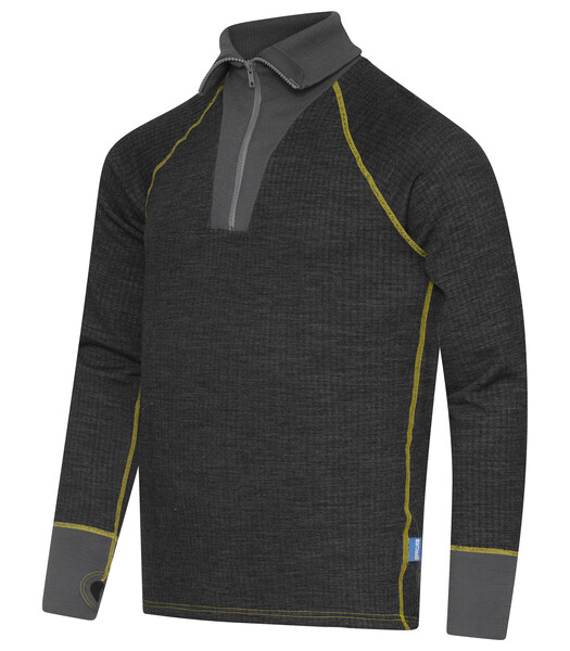 3110 Polo With Zip Blackmel S