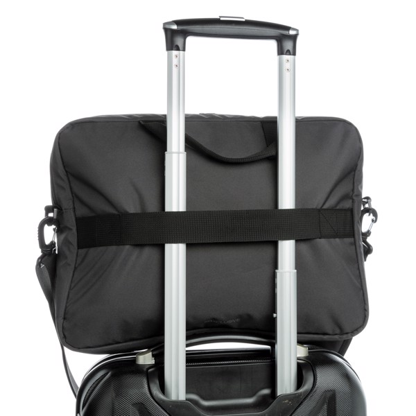 Xd Xclusive RPET laptop bag 15.6 inch, recycled - Black