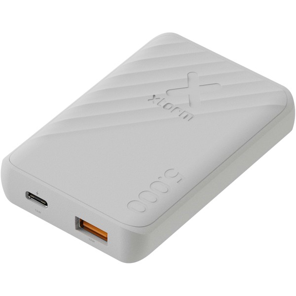 Batterie de secours à charge rapide Xtorm XG205 Go2 de 12 W et 5 000 mAh - Blanc