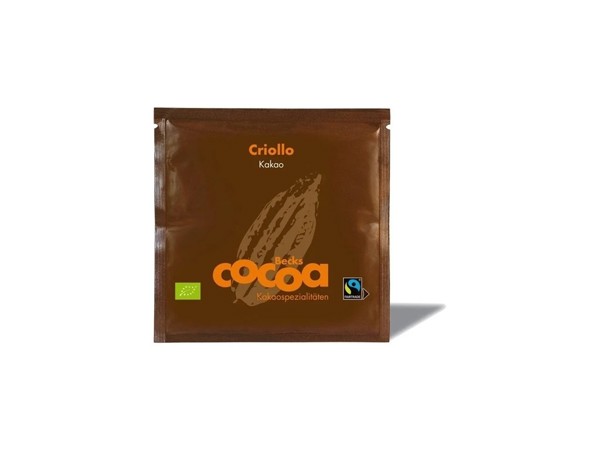 BIO Rozpustná čokoláda CRIOLLO s najlepším 100% kakaom (sáčok)