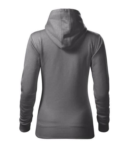 Mikina Dámská Malfini® Cape Free - Ocelově Šedá / 2XL