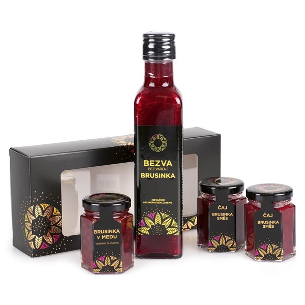 CRANBERRY GIFT. Brusinkový set