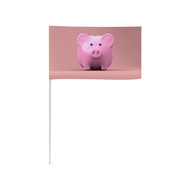 Customizable Paper Flag 21X31cm