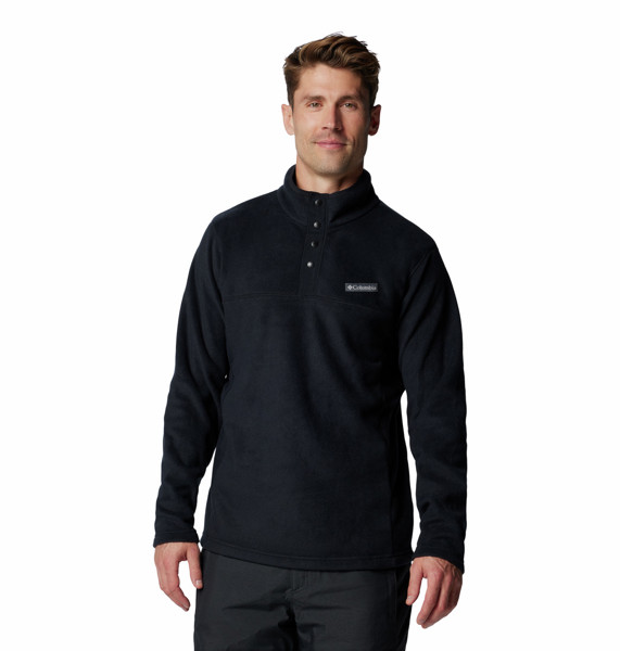 Columbia Men's Steens Mountain™ Half Snap II Fleece - BLACK - M