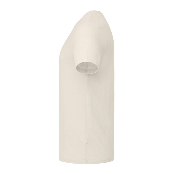 Iqoniq Manuel ufarvet t-shirt i genanvendt bomuld - Natural Raw / XXS