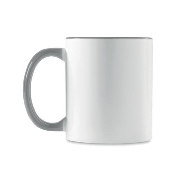 Sublimcoly keramična skodelica, 300 ml - Siva
