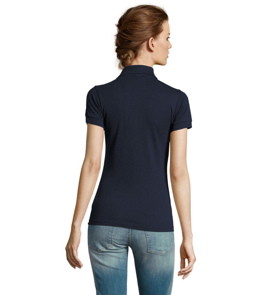PRIME WOMEN POLO 200g - Blu Scuro FranceseXXL