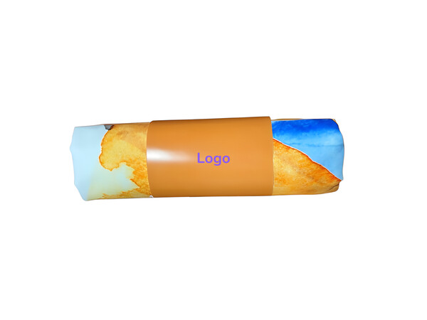 Full colour quick dry Sports & Travel towel - 60x150cm / Full colour paper sleeve