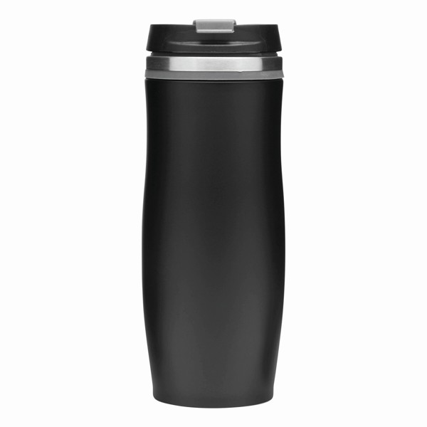 Isolierbecher Dark Crema - Grau / Schwarz