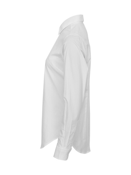 Cottover Gots Poplin lady shirt white 34