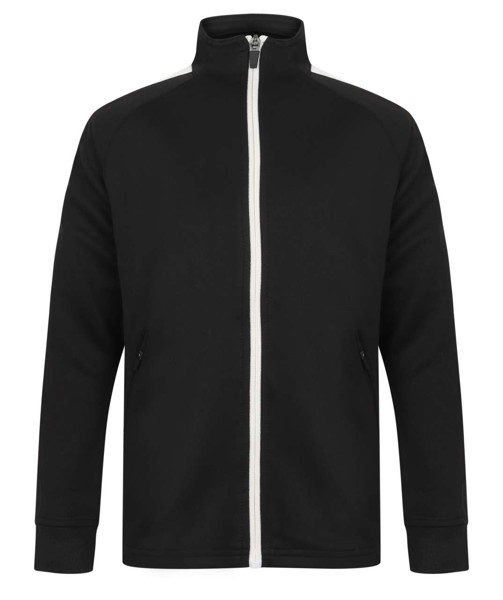 Kids' Knitted Tracksuit Top - Black / White / 7/8