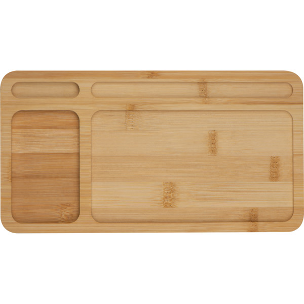 Wireless charging desk pad ISABELLE - Beige