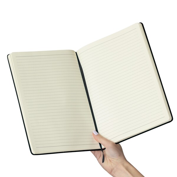 Notebook A4 Azure - black