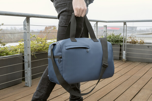 Sac de sport en RPET Padilla - Bleu Foncé