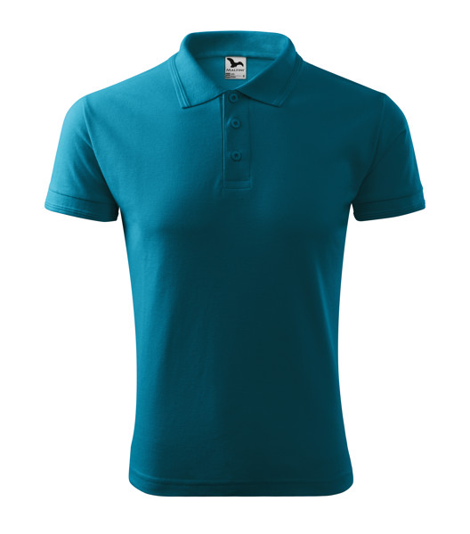Polokošile Pánská Malfini® Pique Polo - Tmavý Tyrkys / S