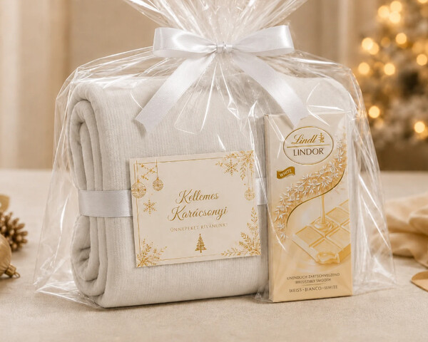 Takaró és Lindt csokoládé csomag